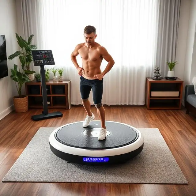 Best vibration plate by CrazyFeb used for lymphatic drainage and weight loss