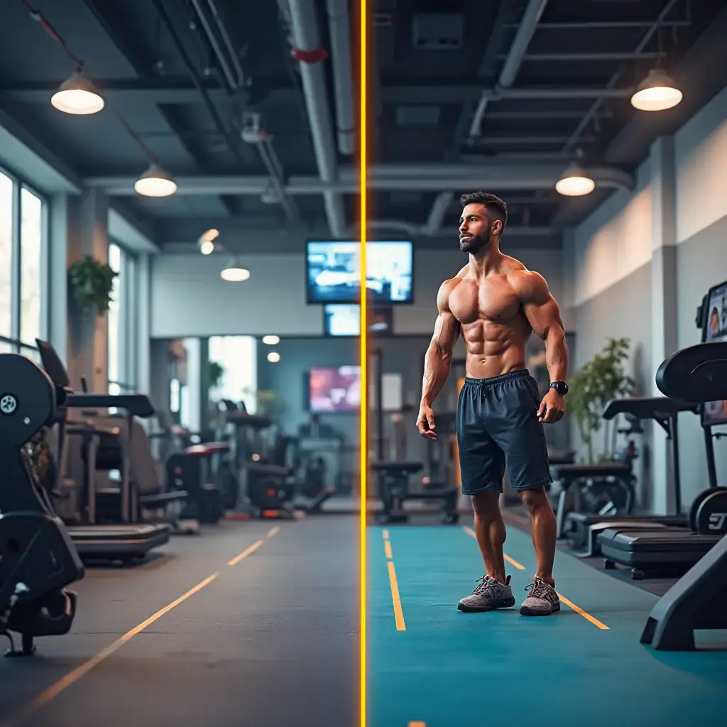 Smart fit gym vs traditional gym equipment setup
