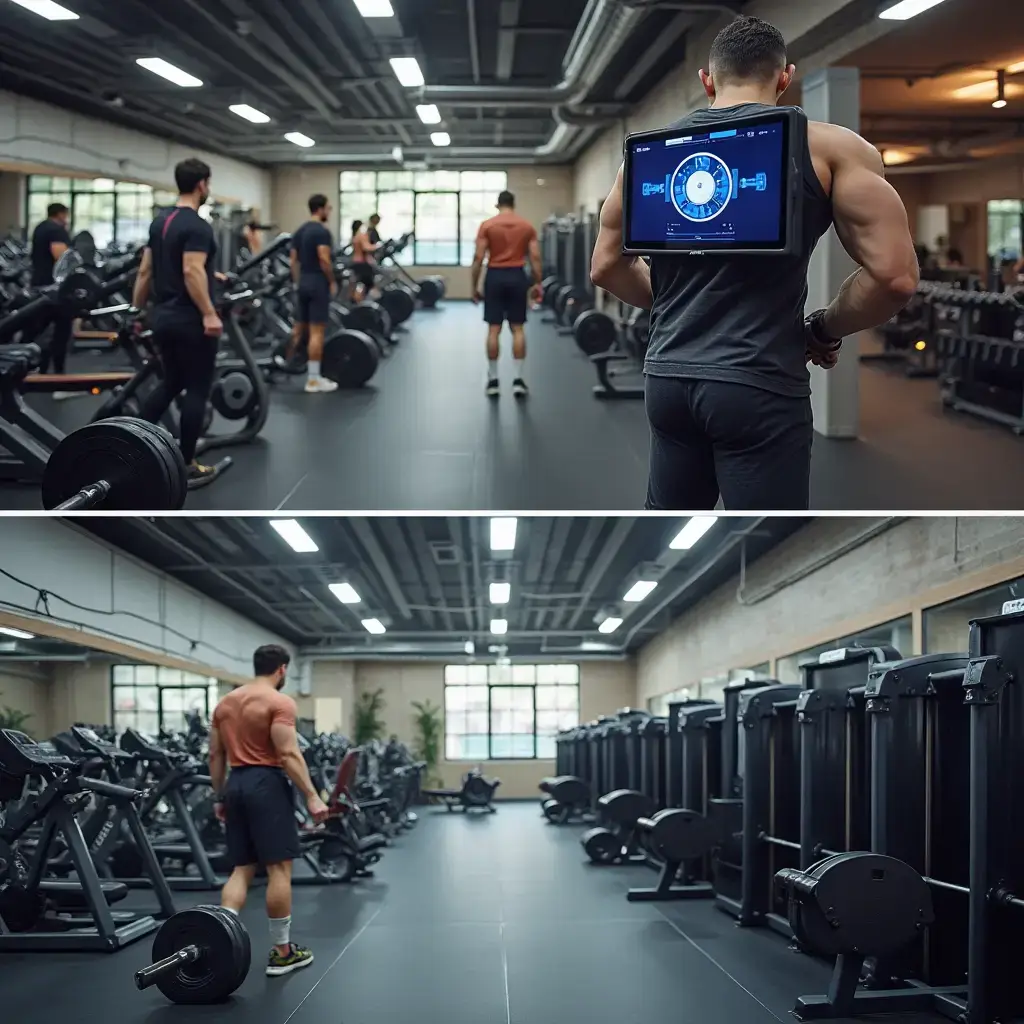 Smart fit gym vs traditional gym equipment setup