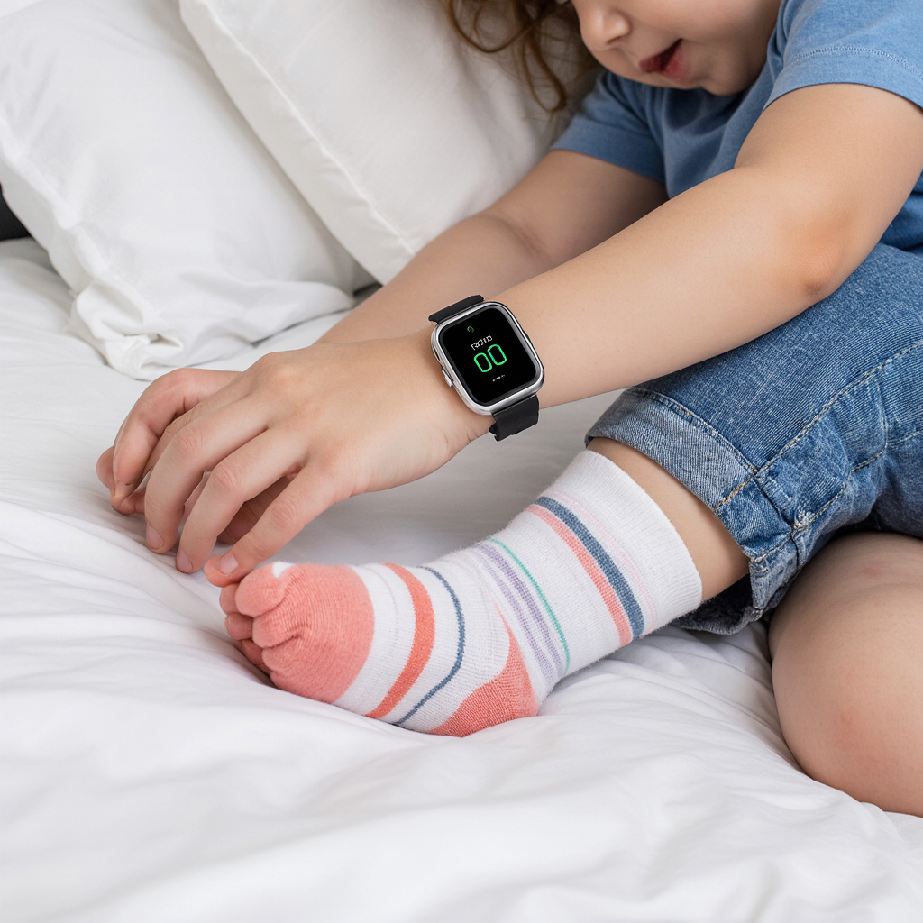 baby watch breathing monitor during infant sleep