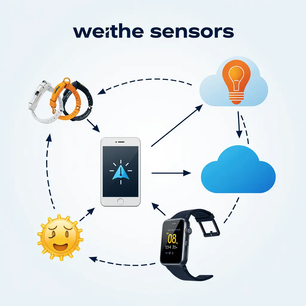 how wearable devices store health data securely